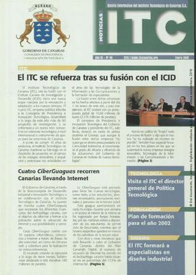 Noticias ITC : bolet&iacute;n informativo de Instituto Tecnol&oacute;gico de Canarias S.A.