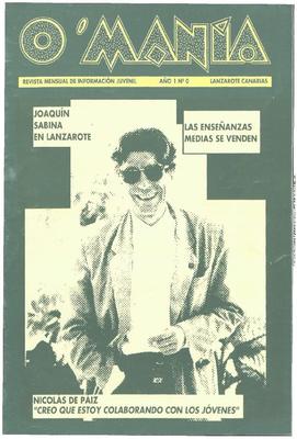 O'Man&iacute;a : revista mensual de informaci&oacute;n juvenil