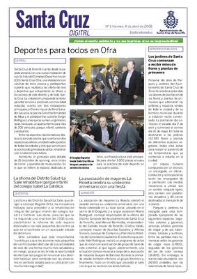 Santa Cruz digital : bolet&iacute;n informativo