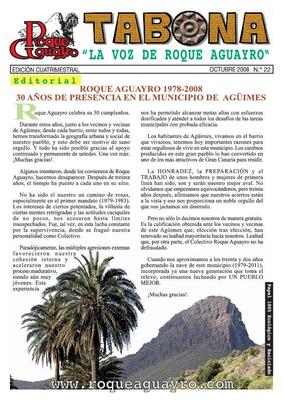 Tabona : la voz de Roque Aguayro