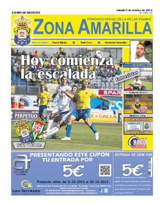 Zona amarilla : peri&oacute;dico oficial de la UD Las Palmas