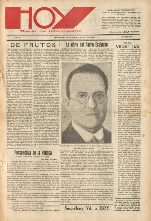 Hoy : diario de informaci&oacute;n