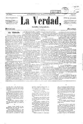 La Verdad : peri&oacute;dico independiente