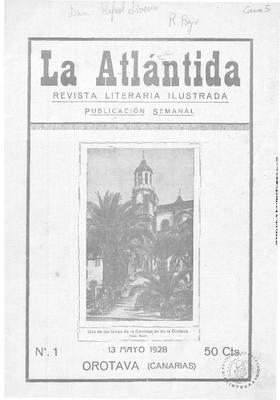 La Atl&aacute;ntida : revista literaria ilustrada
