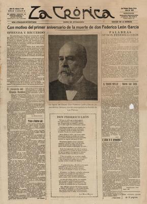 La Cr&oacute;nica : diario de informaci&oacute;n