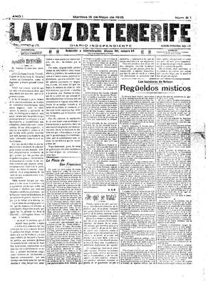 La Voz de Tenerife : diario independiente