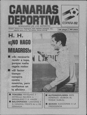 Canarias deportiva : semanario de los deportes