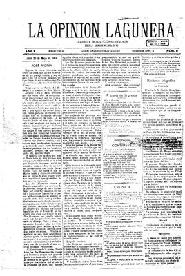 La Opini&oacute;n lagunera : diario liberal-conservador