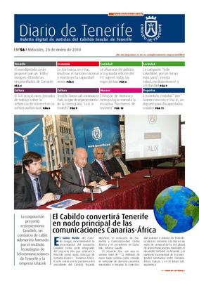 Diario de Tenerife : bolet&iacute;n digital de noticias del Cabildo Insular de Tenerife