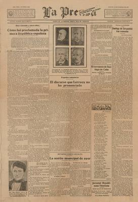 La Prensa : diario de la ma&ntilde;ana