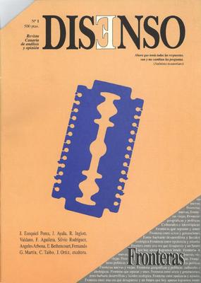 Disenso : revista canaria de an&aacute;lisis y opini&oacute;n