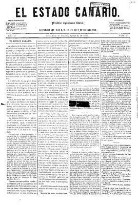 Estado canario : peri&oacute;dico republicano federal