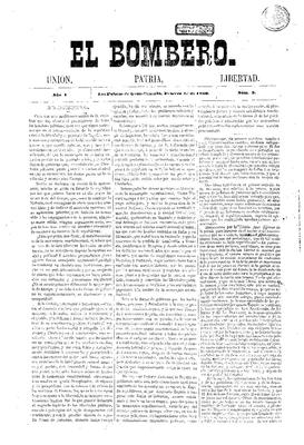 El Bombero : uni&oacute;n, patria, libertad