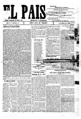 El Pa&iacute;s : diario liberal