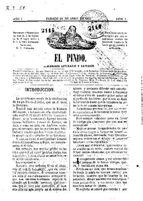 El Pindo : semanario literario y sat&iacute;rico