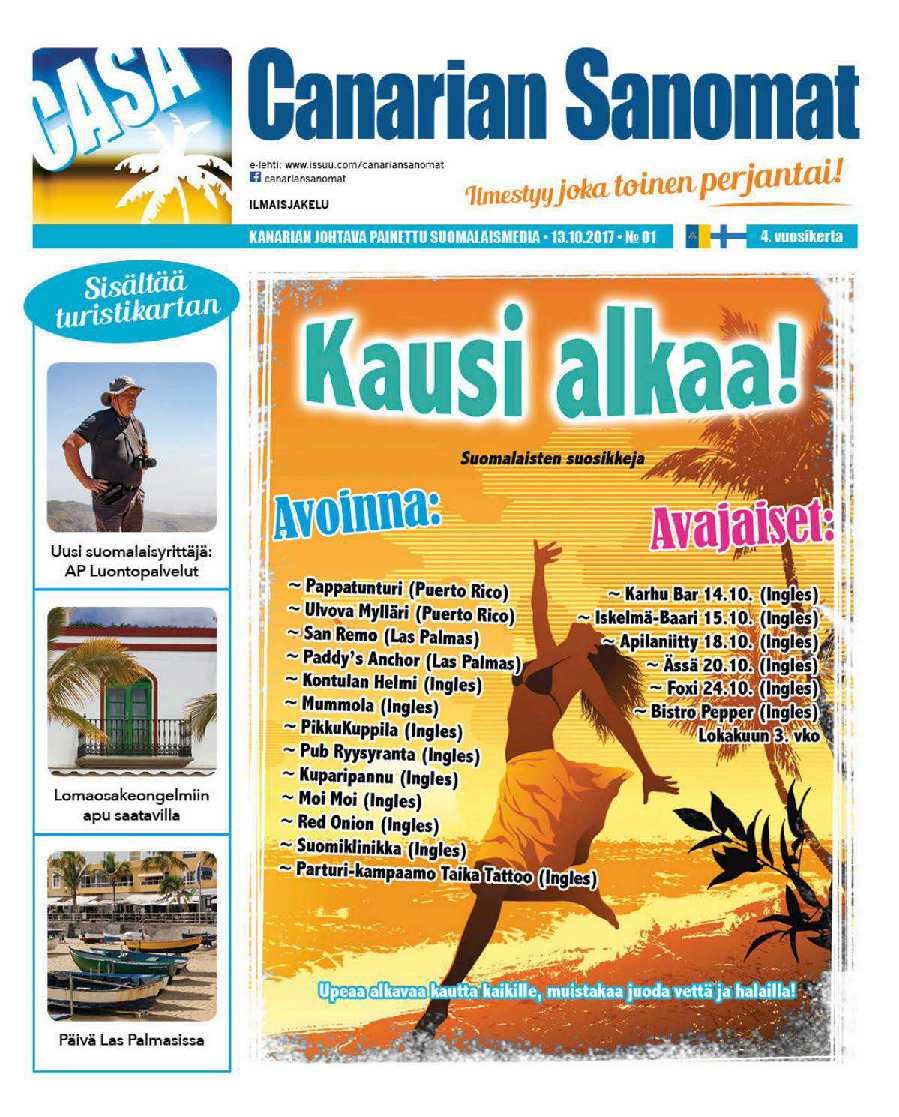 Kanarian sanomat : joka toinen perjantai!