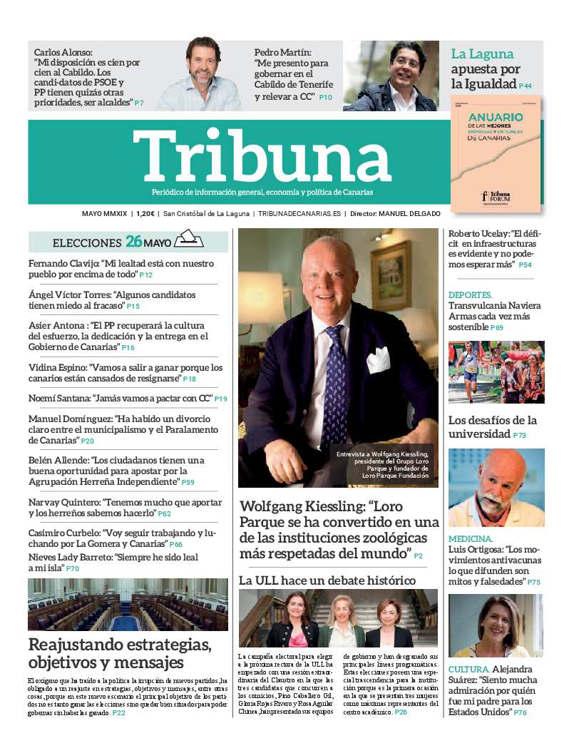 Tribuna : peri&oacute;dico de informaci&oacute;n general, econom&iacute;a y pol&iacute;tica de Canarias