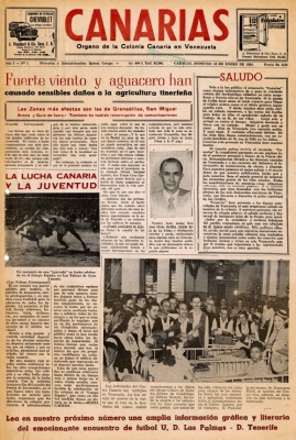 Canarias : &oacute;rgano de la colonia canaria en Venezuela
