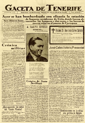 Gaceta de Tenerife : diario cat&oacute;lico de informaci&oacute;n