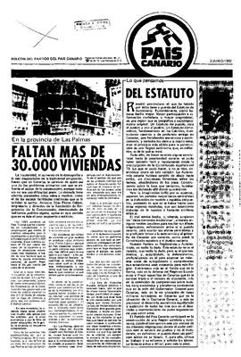 Pa&iacute;s canario : bolet&iacute;n del partido del Pa&iacute;s Canario