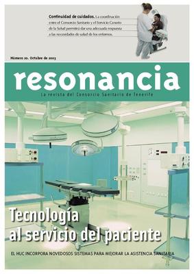 Resonancia : la revista del Consorcio Sanitario de Tenerife
