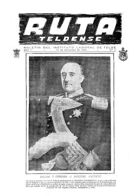 Ruta teldense : bolet&iacute;n del Instituto Laboral de Telde