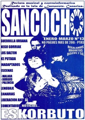 Sancocho metalico. Revista musical y contrainformativa