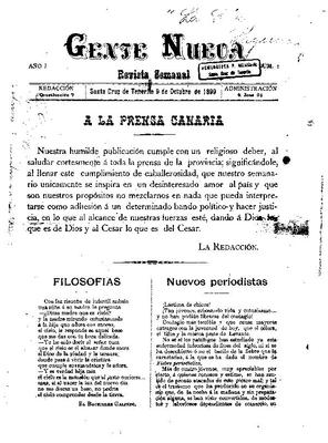 Gente nueva : revista semanal