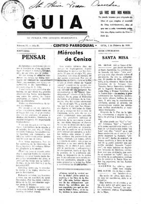 Guia : centro parroquial