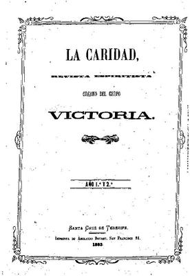 La Caridad : revista espiritista