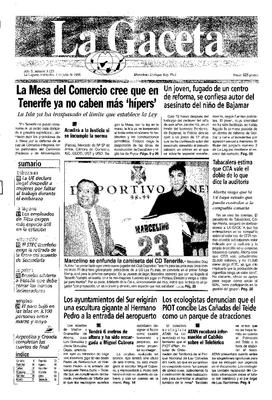 La Gaceta de Canarias (edici&oacute;n Santa Cruz de Tenerife)