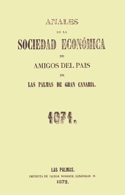 Anales de la Sociedad Econ&oacute;mica de Amigos del Pa&iacute;s de Las Palmas de Gran Canaria