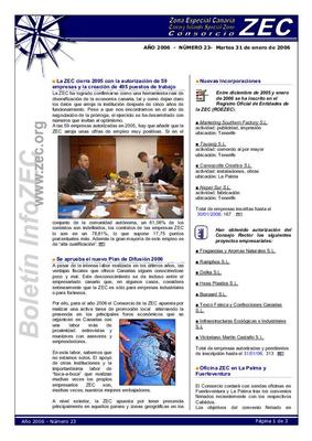 Bolet&iacute;n de la ZEC