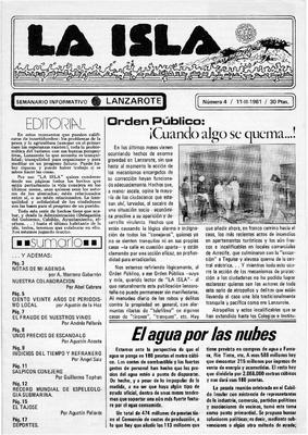 La Isla : semanario informativo de Lanzarote