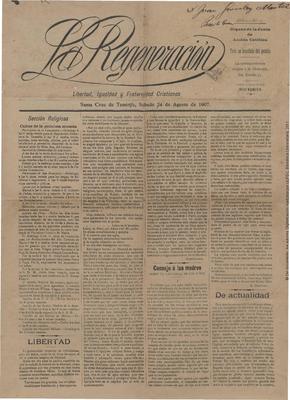 La Regeneraci&oacute;n