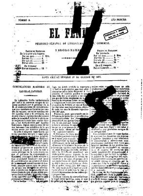 El F&eacute;nix : peri&oacute;dico semanal de literatura, artes, comercio y mejoras materiales