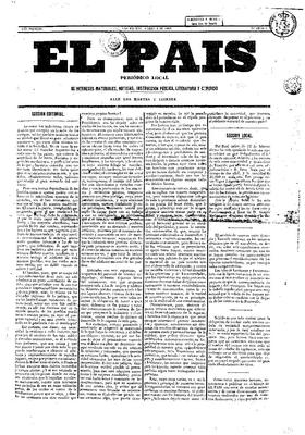 El Pa&iacute;s : peri&oacute;dico local de intereses