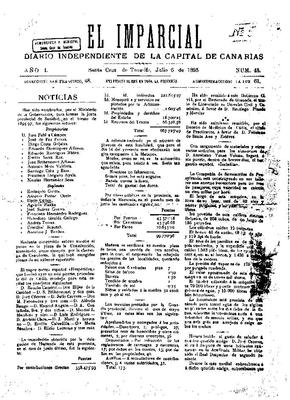 El Imparcial : diario independiente de la capital de Canarias