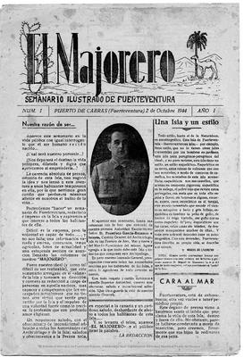 El Majorero : semanario ilustrado de Fuerteventura