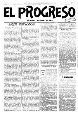 El Progreso : diario republicano